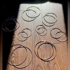 Hoop Earrings Bundle